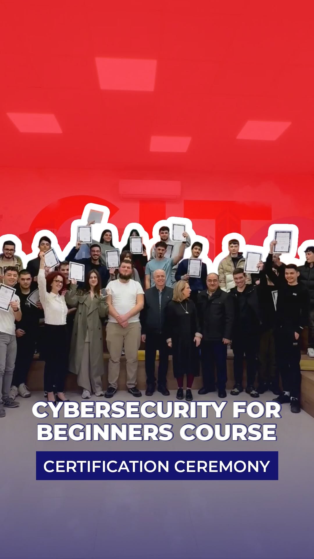 Cybersecurity For Beginners Certification Ceremony C Data